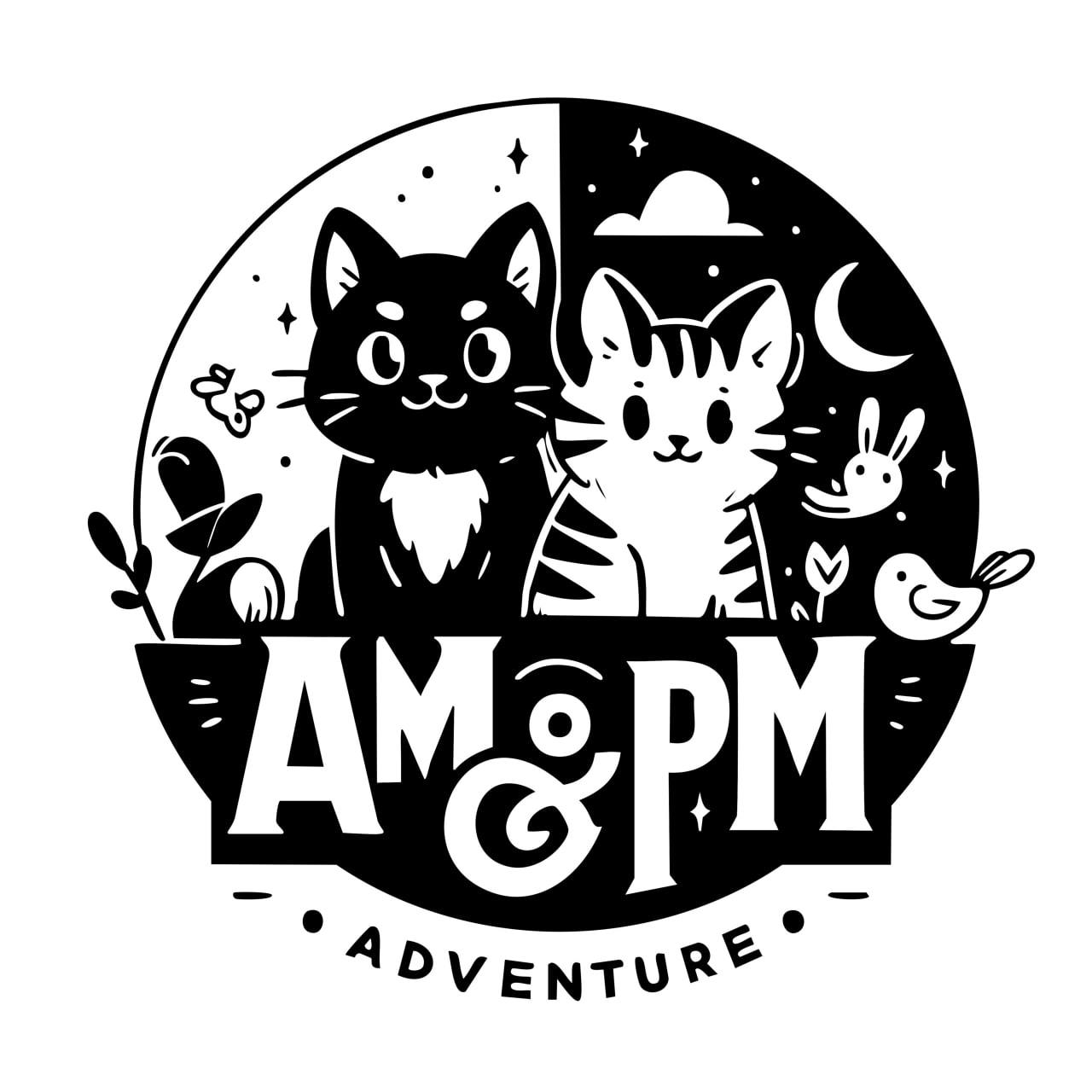 AM&PM 動物童書徽章