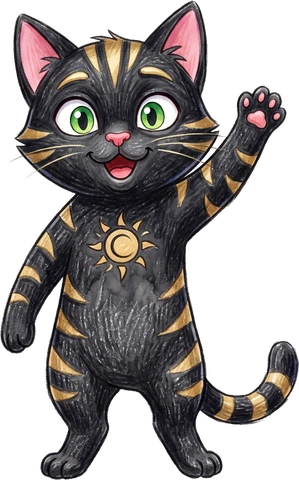 AMO, the budget-minded cat