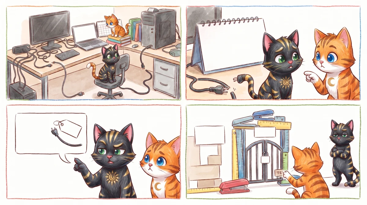 AMPM wordless comic: The article explains that the API free tier was discontinued, forcing new users to pay upfront with