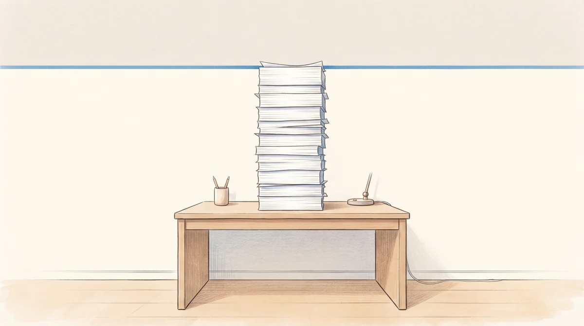 AMPM illustration: The shared storage accumulates permanently, requiring manual cleanup of old meeting records once the 