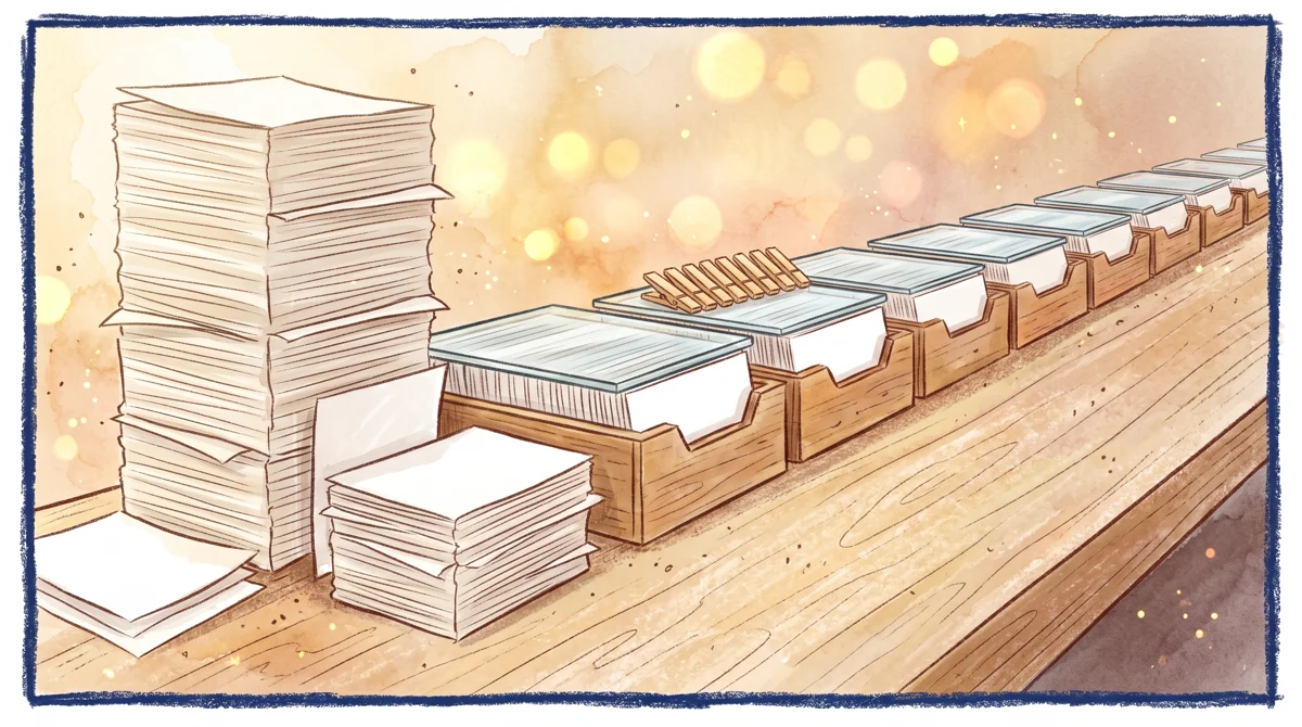 AMPM illustration: While you can create countless separate documents, every single one faces the exact same fixed capaci