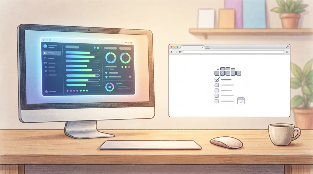 AMPM illustration: The official website only shows a trial period, but actual free limits are hidden inside the desktop 