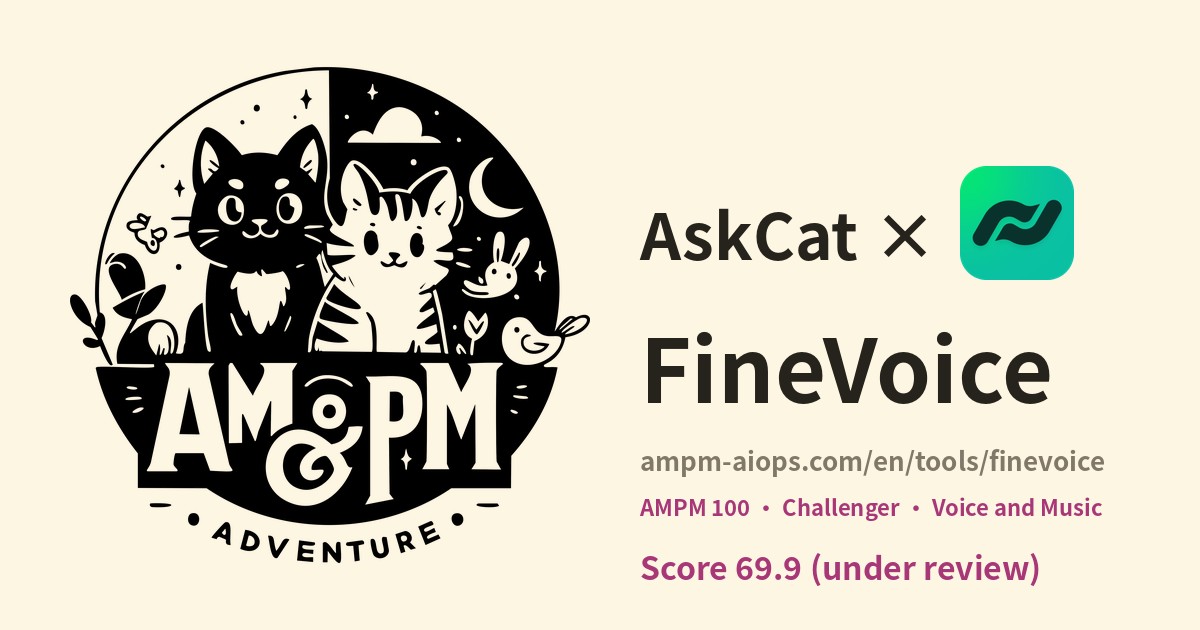 AMPM AI Ops × FineVoice: verified pricing and free tier