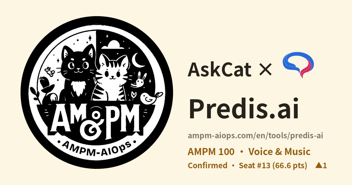 AMPM AI Ops × Predis.ai: verified pricing and free tier