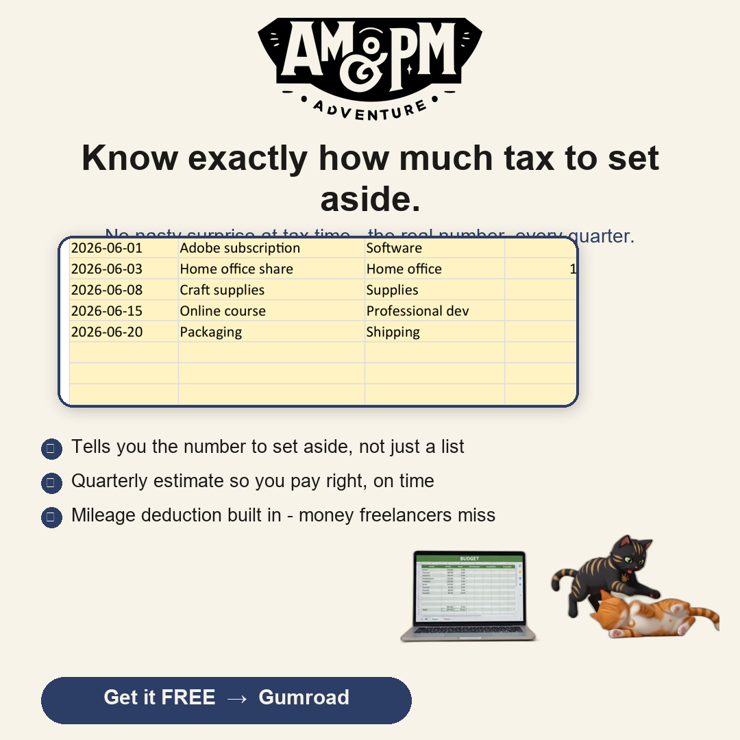 Freelancer Tax Tracker 自由接案稅務追蹤表